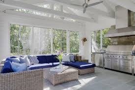 Neither indoors nor out, sunrooms and screened porches offer the best of both worlds. Sunroom Kitchen Design Transitional Deck Patio