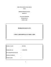 Contoh Projek Akaun T5 2019 Docx Sijil Pelajaran Malaysia 3756 3 Prinsip Perakaunan Kertas 3 Tugasan Projek Tingkatan 5 Tahun 2019 Perkongsian Stu 1 Course Hero