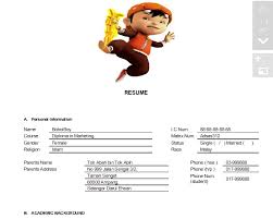 contoh resume bahasa melayu