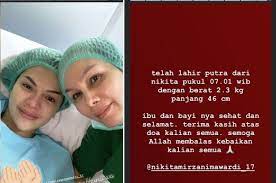 Nikita Mirzani Melahirkan Bayi Laki Laki Mengandung Bayi Laki Laki Lebih Mengancam Jiwa Ibu Semua Halaman Intisari