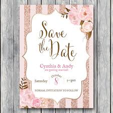 Check spelling or type a new query. Rose Gold Floral Wedding Invitation Bridal Shower Invitation Bride Bow
