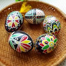 Set 6 easter wooden eggs, ukrainian wooden painted easter eggs. Set Of 5 Traditional Hand Painted Ukrainian Easter Eggs Ukrainian Pysanka Easter Egg Easter Decor Easter Gift Chicken Eggs In 2021 Easter Eggs Easter Egg Designs Ukrainian Easter Eggs