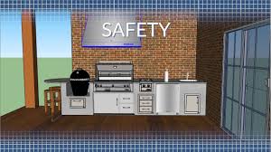 The backsplash itself looks very simple. Outdoor Kitchen Safety Ventilation Bbqguys Com Youtube