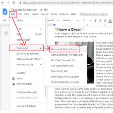 Store documents online and access them from any computer. Converting Google Docs To Microsoft Word Office Watch