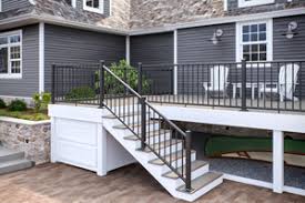 Our plans include a framing plan, front & side elevations, footing layout, 3d rendering cover sheet, material list and a typical details building guide. Color Schemes For Your Home Decking Railing Tips Blog Deckorators