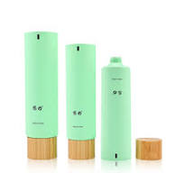 Plastic Tube with Wood Cap - Durable & Stylish Packaging