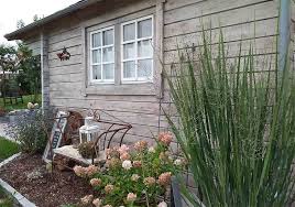 Schicke Optik Gartenhaus Rhon Im Vintage Look Gartenhaus Outdoor Dekorationen Garten