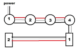 3 way switch with power feed via the light multiple lights how. 3 Way Switch Power At Switch Multiple Lights Novocom Top