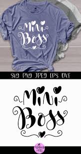Download Mini Boss Svg Baby Shirt Svg By Midmagart Thehungryjpeg Com