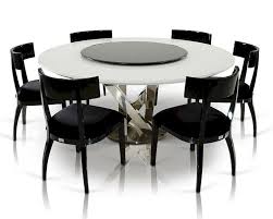 The 72 round table surface is perfect for large families, or entertaining friends and guests. Dining Set W Crocodile Lacquered Table W Lazy Susan 44d833 180 Set