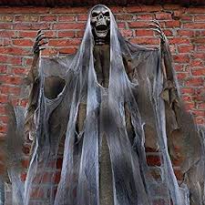 Amazon Com 70inch Halloween Ghost Decorations Scary Props Life Size Hanging Skele Scary Halloween Decorations Halloween Ghost Decorations Scary Halloween Yard