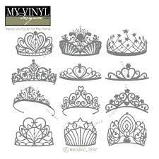 Tattoos and a tiara designs. Digital Download In Ai Eps Gsd Svg Formats My Vinyl Designer Diy Homer Crown Tattoo Design Tiara Tattoo Body Art Tattoos