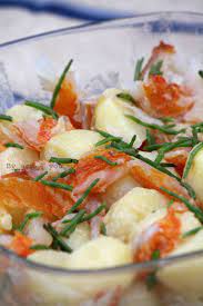 recette de salade de pommes de terre au haddock salade pomme de terre salade pomme salicorne recette