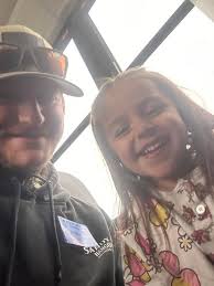 With work being slow it's allowed me a lot of time and opportunity with my  kids. I'm glad I was able to make my baby girls day by just simply showing  up.