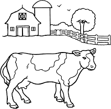 It seems like a nice day to be out, not too sunny and not too cloudy. Cow Printable Coloring Pages Coloring Home