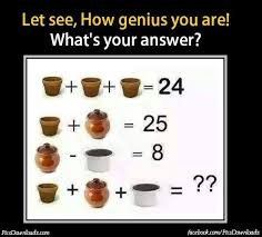 Simple Addition Subtraction Maths Puzzle Game Pics With Answers Maths Puzzles Math Problem Solving Math