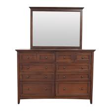 66 Off A America Wood Furniture A America Westlake Bedroom Dresser With Mirror Storage