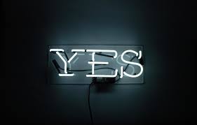 Yes Neon Sign Answer That Burning Question In The Affirmative With The Beautiful Neon Glow Of Our Yes Neon Sign A Neon Signs Neon Light Signs Neon Aesthetic