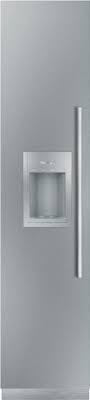 There are fridges available that don't require plumbing. Thermador Freedom Collection 7 8 Cu Ft Frost Free Upright Wi Fi Freezer With External Ice Water Dispenser Left Hinge T18id905lp Best Buy