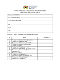Program transformasi minda (ptm) tidak dibenarkn mengulang ptm atas sebab disiplin dan komitmen ditamatkan perkhidmatan terima kasih pelaksanaan ptm pengecualian menghadiri ptm kurikulum ptm hadir dengan jaya kursus induksi. Borang Penyertaan Ppda Aadk Final 2020