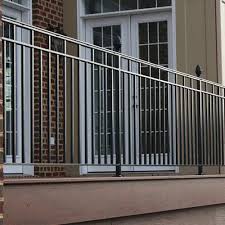 White color works to make the deck railing looks fancy. Aluminum Railing Sjz Shanzheng Co Ltd Balustrade Outdoor For Balconies