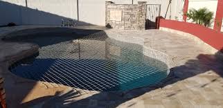 Pool Net Desert Sand Color Option Pool Nets Pool Safety Net Pool