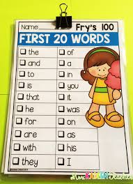 Free Sight Word Checklists Preschool Sight Words Sight Words Kindergarten Teaching Sight Words