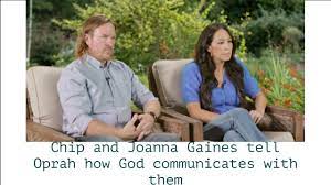 An interview with chip and joanna gaines. Chip And Joanna Gaines Tell Oprah How God Communicates With Them Youtube