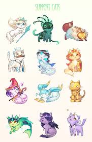 League Of Legends Or League Of Kittens Artist Drew Champions Into Cute Cats 2p Com League Of Legends News Featured Gallery Cizimler Cizim Kedi