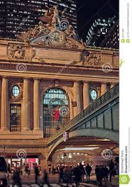 Photo About December Evening At Grand Central Terminal New York East 42nd Street And Park Avenue Image Grand Central Terminal New York Central New York City