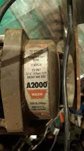 Warn winch wiring diagram 4 solenoid warn winch wiring diagram 4 solenoid every electrical arrangement is composed of various diverse pieces. Wanted Warn A2000 Winch Classifieds Buy Sell Trade Or Rent Lake Ontario United Lake Ontario S Largest Fishing Hunting Community New York And Ontario Canada