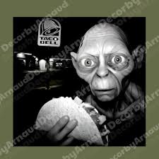 Gollum Taco Shirt