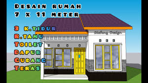 Untuk kamar tidurnya sendiri terdiri dari dua macam. 26 Denah Rumah Minimalis Ukuran 6x10 1 Lantai 3 Kamar Tidur Terbaik Lingkar Png