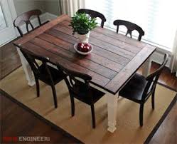 Square Husky Farm Dining Table Leg Diy Farmhouse Table Plans Farmhouse Table Plans Farmhouse Dining Table