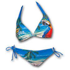 Bikini Costume Da Bagno Imbottito A Fascia Prezzi E Offerte Sottocosto Costumi Da Bagno Bikini Blu Bikini