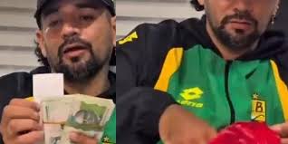 Hombre se encontró 20 millones de pesos con un papel que decía: 'cuentas  por pagar', hizo video y entregará dinero