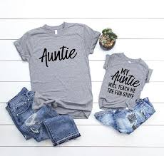 Aunt Toddler Matching Shirts Auntie Baby Matching Shirts Funny Aunt Toddler Shirts Funny Aunt Bab Mommy Daughter Outfits Mamas Boy Shirt Mom And Son Outfits