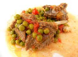 Agnello In Umido Con Piselli Ricette Di Sardegna Ricetta Ricette Agnello Idee Alimentari