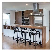 Their distinctive grain patterns and characteristic flecks make them a contemporary cabinetry choice in many modern kitchens. China With Island Set Modern Design White Oak Solid Wood Kitchen Cabinets China Kitchen Cabinets Wood Veneer Kitchen Cabinets