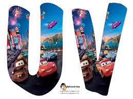 Must contain at least 4 different symbols; 33 Printable Alphabet Ideas Cars Party Cars Birthday Parties Disney Alphabet