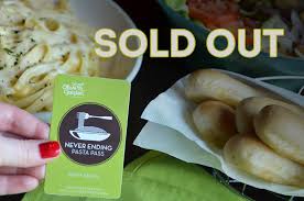 How much is olive garden pasta pass. Facebook
