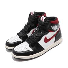 details about nike air jordan 1 retro high og i aj1 gym red black white men shoes 555088 061