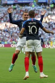 Equipe de france de football. Mbappe Psg France Football Griezmann Fotografia De Futbol Atletico De Madrid