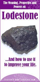 Lodestone Meaning Crystals And Gemstones Stones And Crystals Crystals Minerals