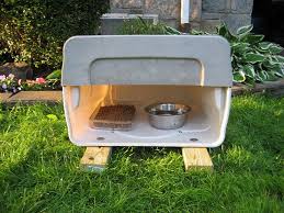 This project creates a clean space for both the food bowls and all the pet food accessories! Nutrition Shopping Tips Outdoor Cat Shelter Feral Cat Shelter Cat Feeding Station