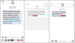 Resurgence Of Phishing Smses Targeting Bank Customers And