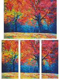 Updated on april 3, 2020. Artecy Cross Stitch Autumn Landscape Abstract Large Cross Stitch Pattern To Print Online