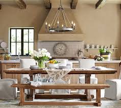 We looked at pottery barn and found a beautiful one for $1,299 but went to a local outlet furniture shop and bought this beautiful, solid wood, sideboard with slots for wine bottles for $299. Best Dining Room Ideas Designer Dining Rooms Decor Dining Room Pottery Barn Chandelier