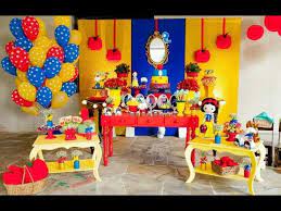 Fiesta De Blancanieves Party 2017 Fiestas Infantiles Decoracion Adornos Girl Ideas Youtube