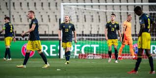 Fotboll från atens olympiastadion där grekland ställs mot sverige i kvalet till vm . 4b Nbzcnb X6m